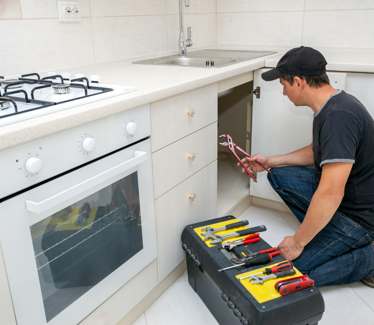 Residential Plumbing service image from the existing company website
